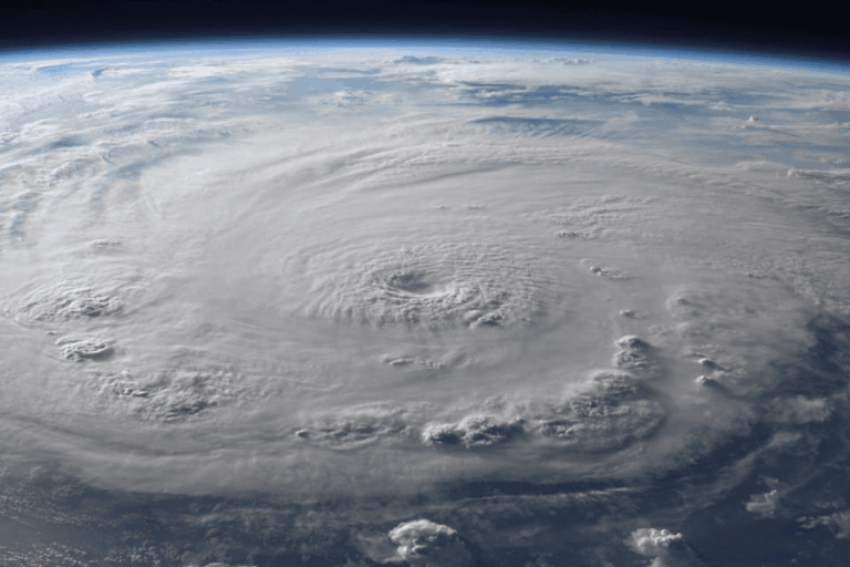 Earth Storm From Space