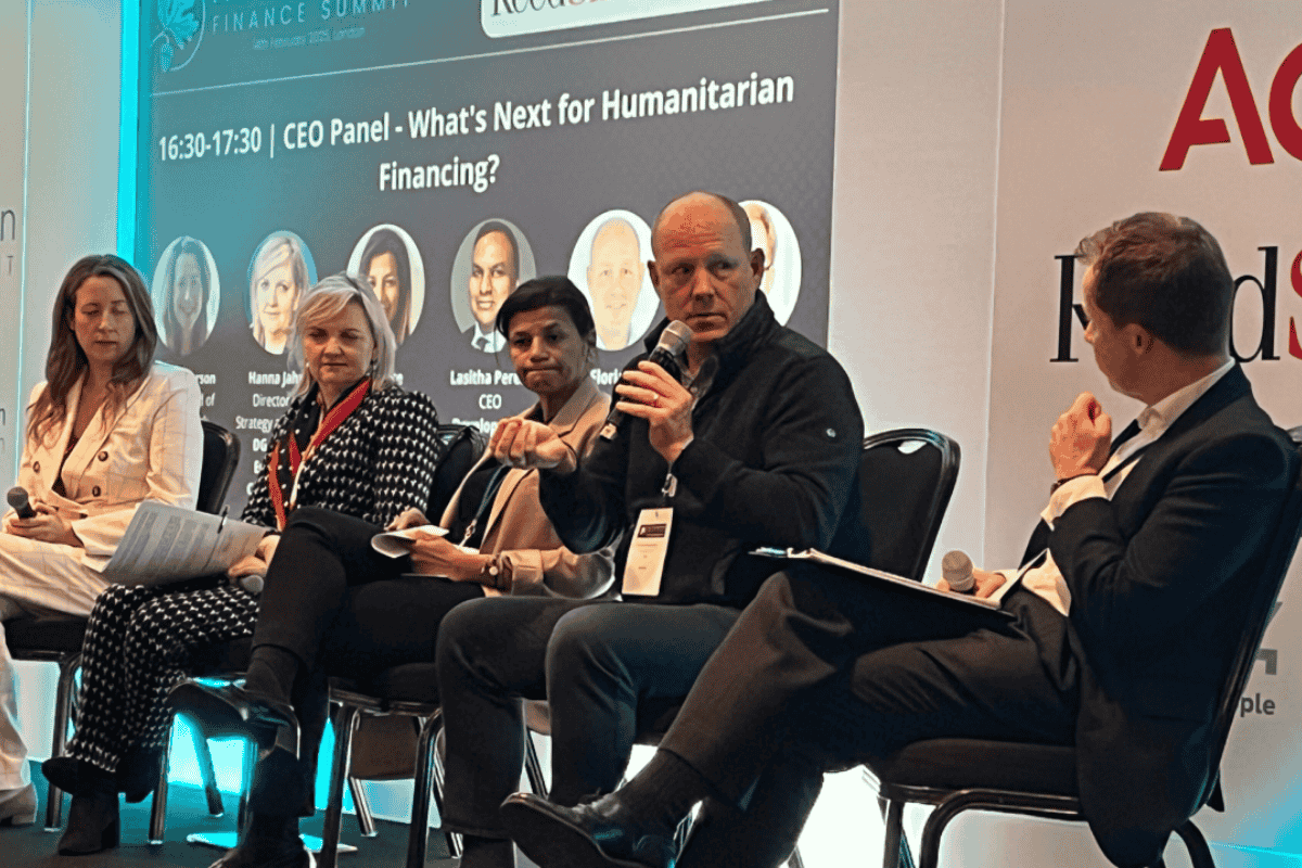 Florian Kimmerich - Whats Next For Humanitarian Financing Event