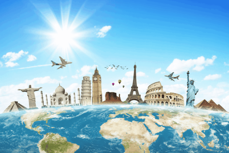 World Sites On Globe